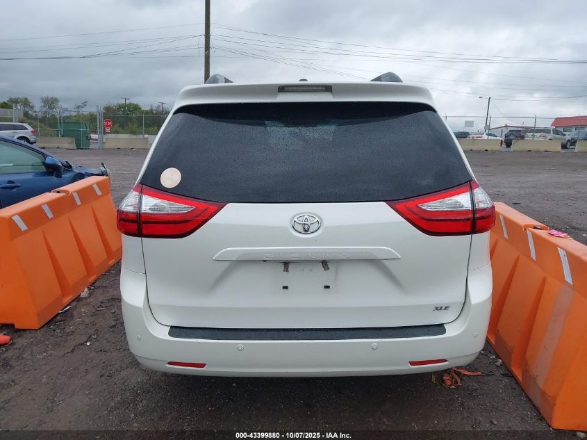 2017 Toyota Sienna Xle Premium 8 Passenger VIN: 5TDYZ3DC6HS785308 Lot: 43399880