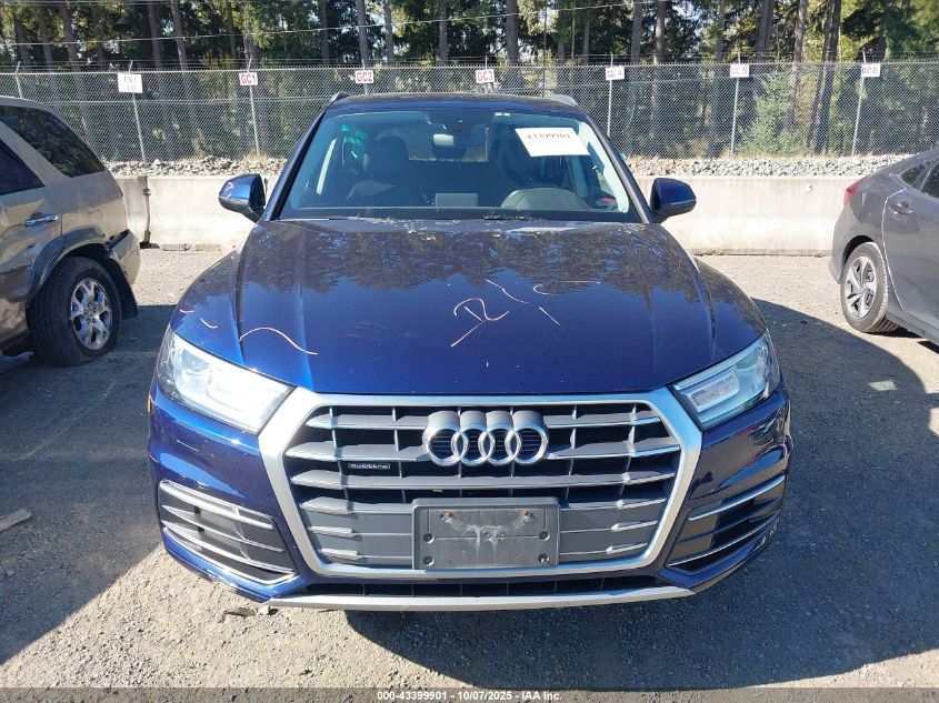 2018 Audi Q5 2.0T Premium/2.0T Tech Premium VIN: WA1ANAFY8J2025477 Lot: 43399901