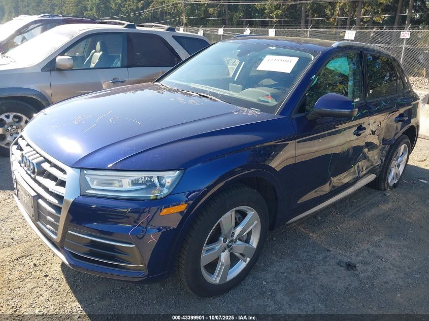 2018 Audi Q5 2.0T Premium/2.0T Tech Premium VIN: WA1ANAFY8J2025477 Lot: 43399901