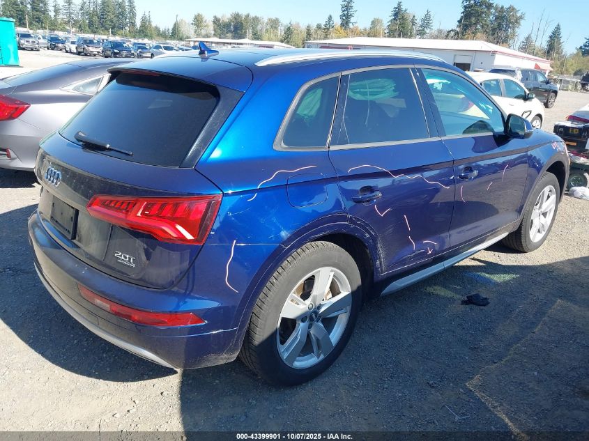 2018 Audi Q5 2.0T Premium/2.0T Tech Premium VIN: WA1ANAFY8J2025477 Lot: 43399901