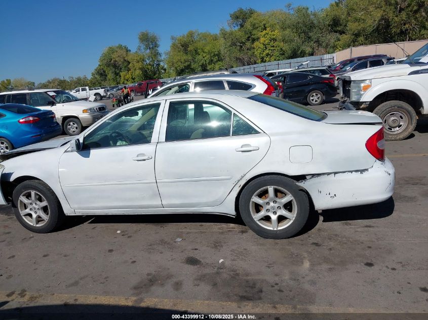 2004 Toyota Camry Le V6 VIN: 4T1BF32K14U066638 Lot: 43399912