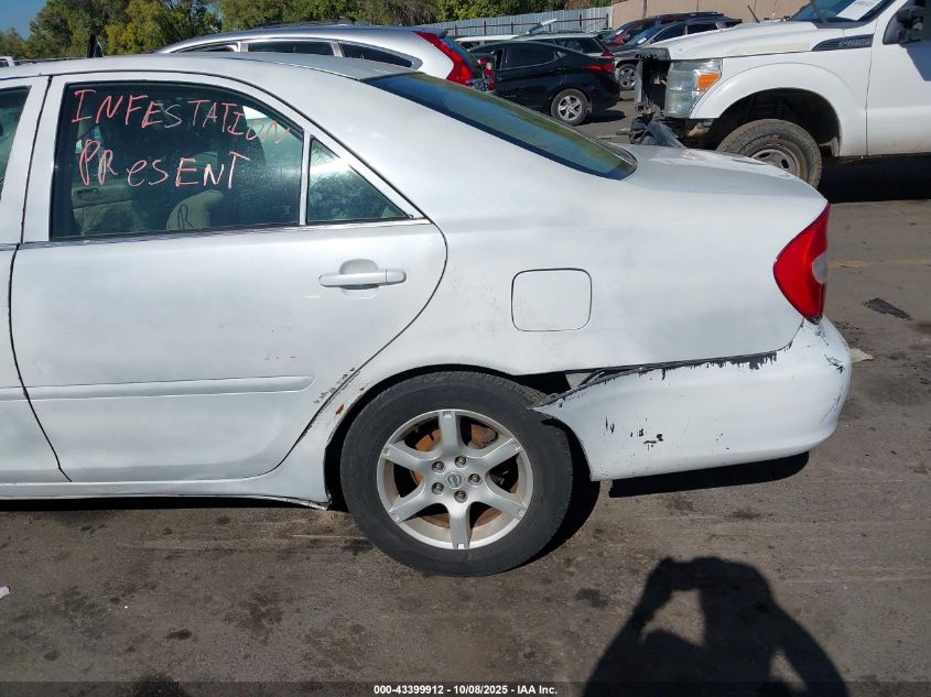2004 Toyota Camry Le V6 VIN: 4T1BF32K14U066638 Lot: 43399912