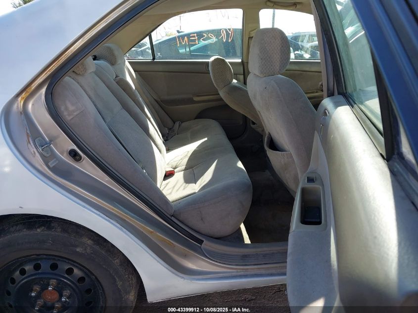 2004 Toyota Camry Le V6 VIN: 4T1BF32K14U066638 Lot: 43399912