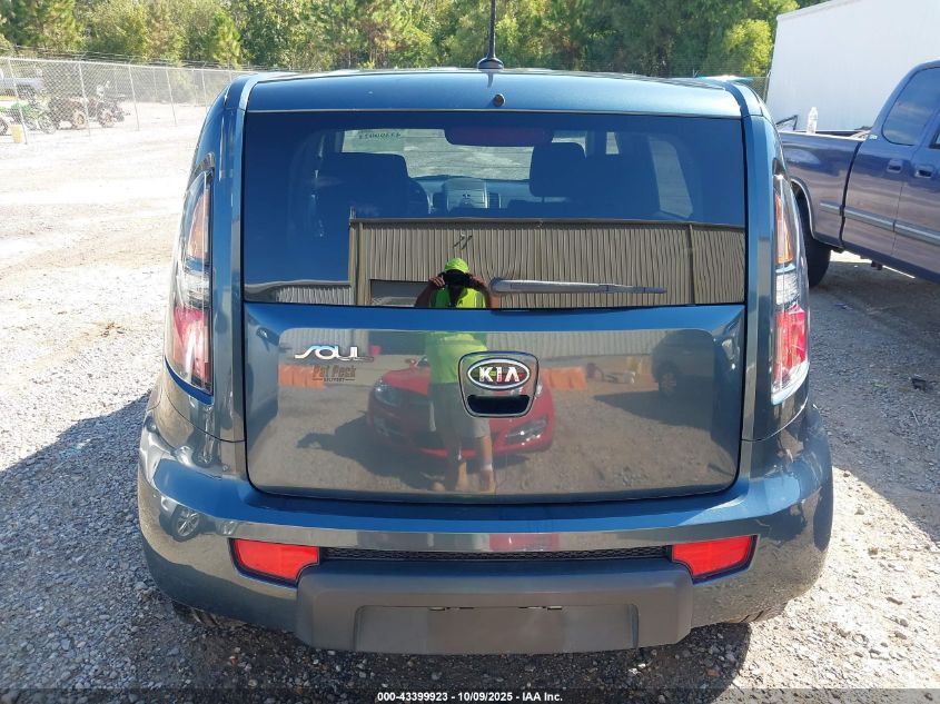 2011 Kia Soul + VIN: KNDJT2A21B7216800 Lot: 43399923