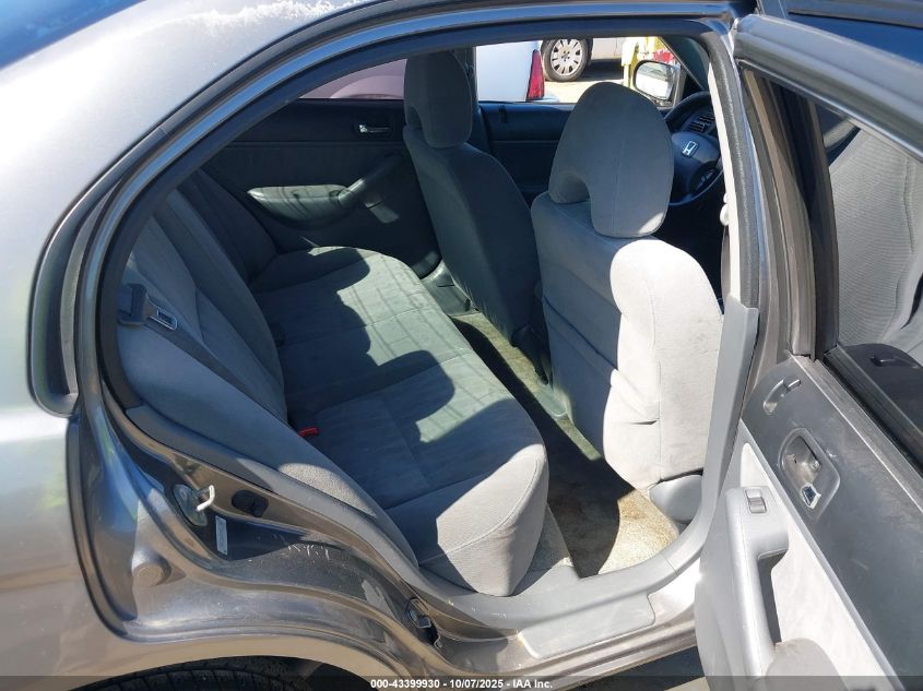 2005 Honda Civic Lx VIN: 2HGES16515H527218 Lot: 43399930