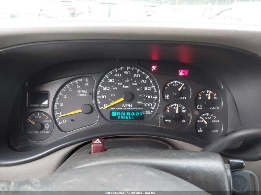 2000 Chevrolet Silverado 2500 Ls VIN: 1GCGK29U1YE419063 Lot: 43399944