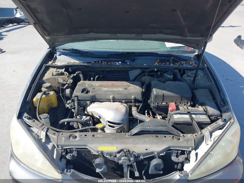 2002 Toyota Camry Le VIN: JTDBE32KX20119378 Lot: 43399958