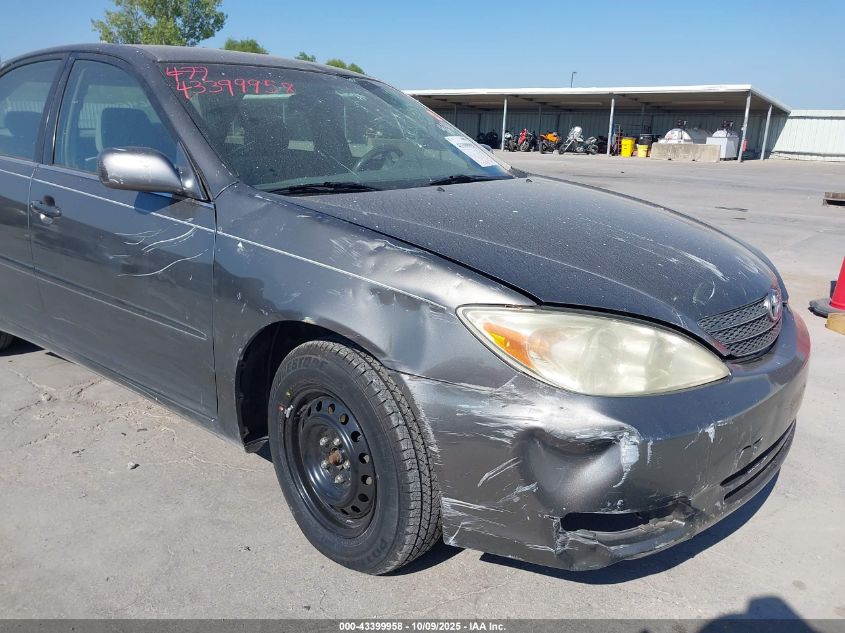 2002 Toyota Camry Le VIN: JTDBE32KX20119378 Lot: 43399958