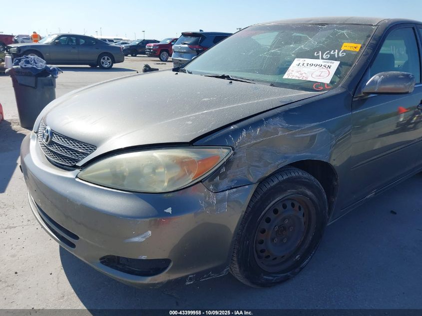 2002 Toyota Camry Le VIN: JTDBE32KX20119378 Lot: 43399958