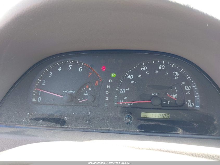 2002 Toyota Camry Le VIN: JTDBE32KX20119378 Lot: 43399958