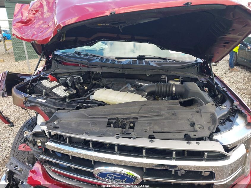 2022 Ford F-150 Lariat VIN: 1FTFW1E52NFA02243 Lot: 43399959