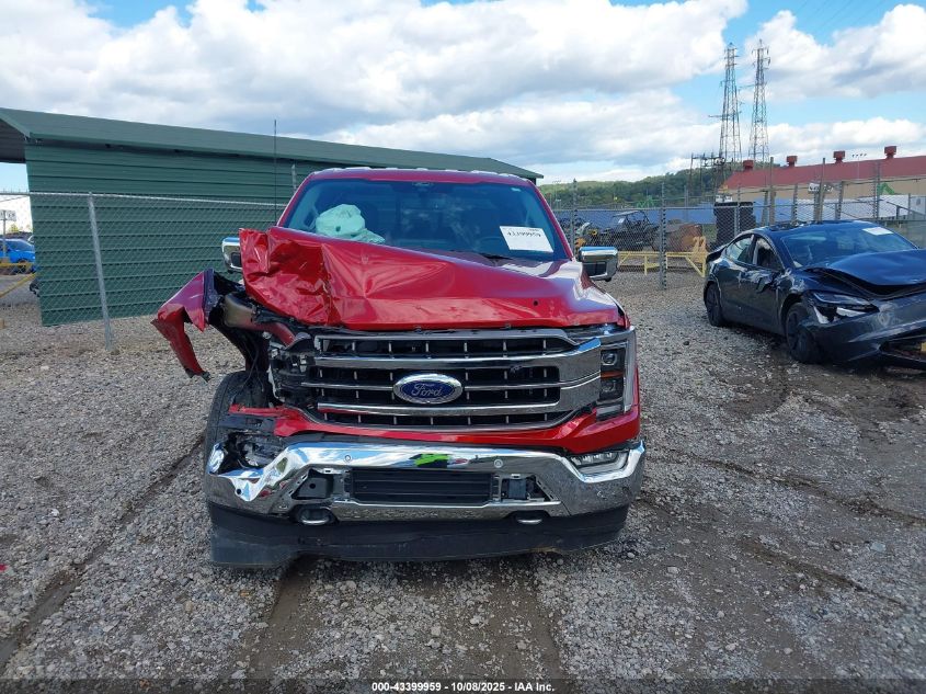 2022 Ford F-150 Lariat VIN: 1FTFW1E52NFA02243 Lot: 43399959