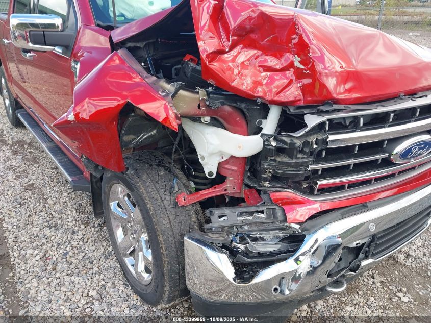 2022 Ford F-150 Lariat VIN: 1FTFW1E52NFA02243 Lot: 43399959