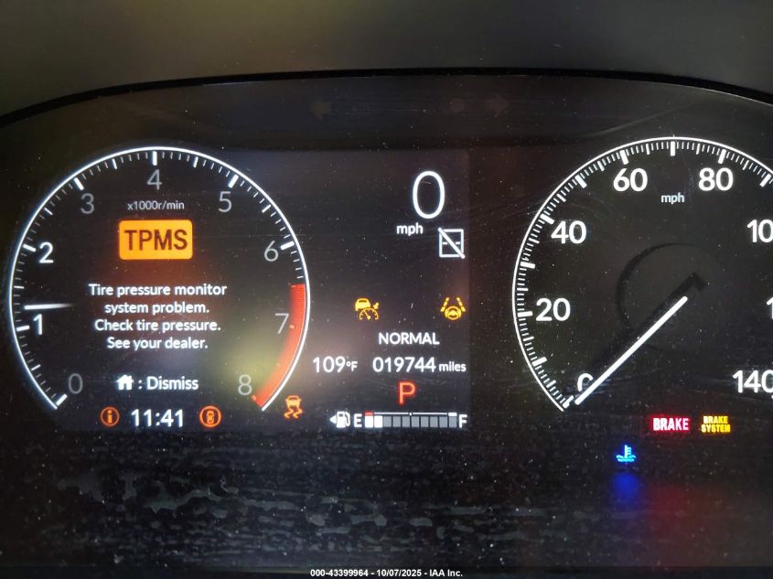 2024 Honda Cr-V Ex-L 2Wd VIN: 7FARS3H72RE001187 Lot: 43399964