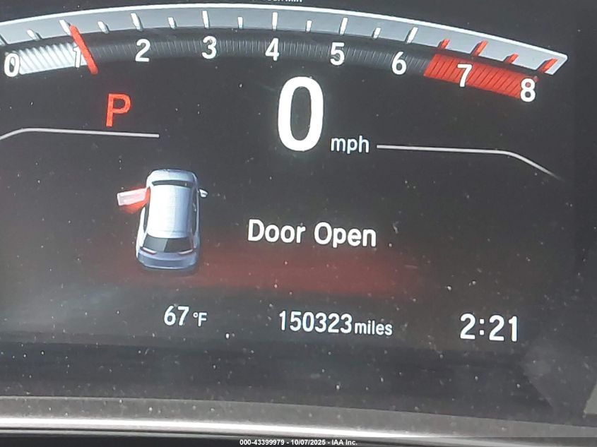 2017 Honda Cr-V Touring VIN: 5J6RW2H90HL050518 Lot: 43399979