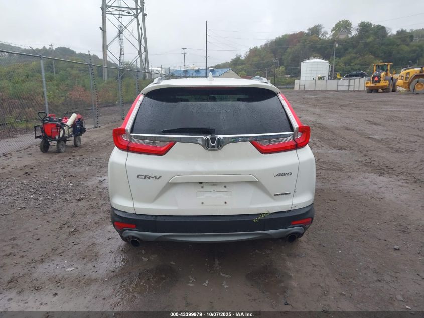 2017 Honda Cr-V Touring VIN: 5J6RW2H90HL050518 Lot: 43399979