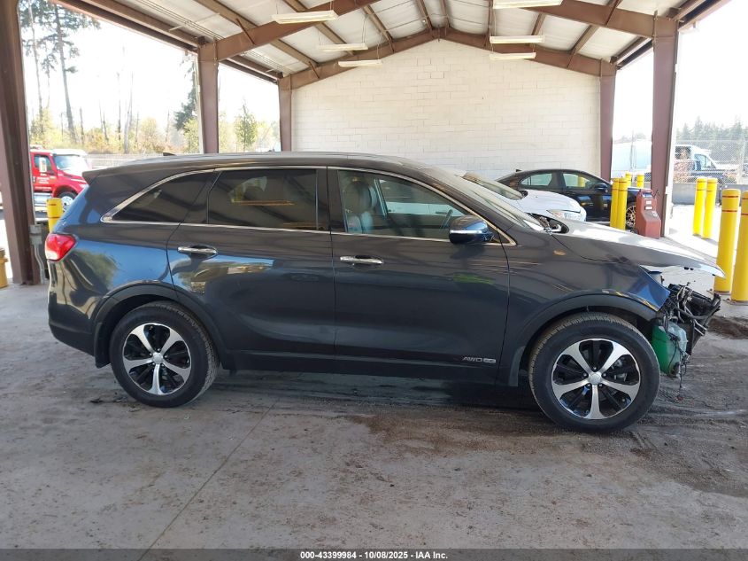 2016 Kia Sorento 3.3L Ex VIN: 5XYPHDA59GG137418 Lot: 43399984