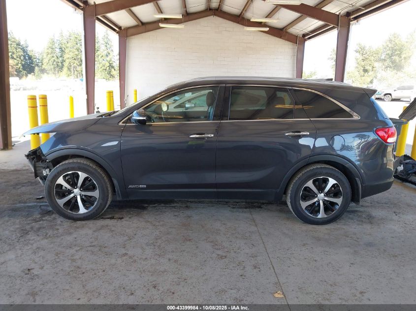 2016 Kia Sorento 3.3L Ex VIN: 5XYPHDA59GG137418 Lot: 43399984