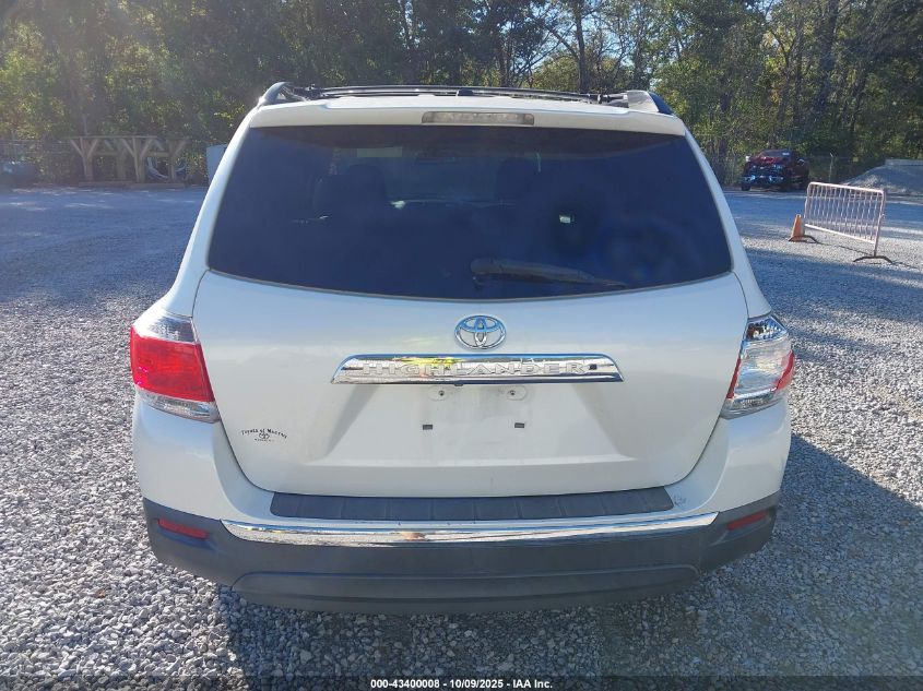 2011 Toyota Highlander Se V6 VIN: 5TDZK3EH6BS048247 Lot: 43400008