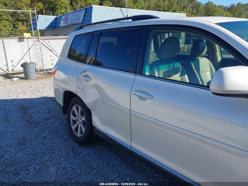 2011 Toyota Highlander Se V6 VIN: 5TDZK3EH6BS048247 Lot: 43400008