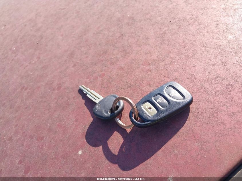 2009 Kia Spectra Ex VIN: KNAFE221295622125 Lot: 43400024