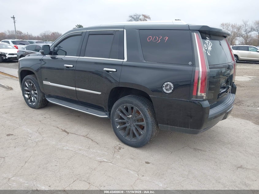 Vin: 1gys4bkj6kr197411, lot: 43894804, cadillac escalade luxury 20193