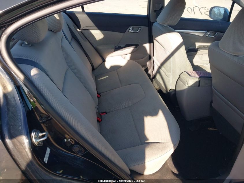 2013 Honda Civic Hybrid VIN: 19XFB4F23DE203191 Lot: 43400046