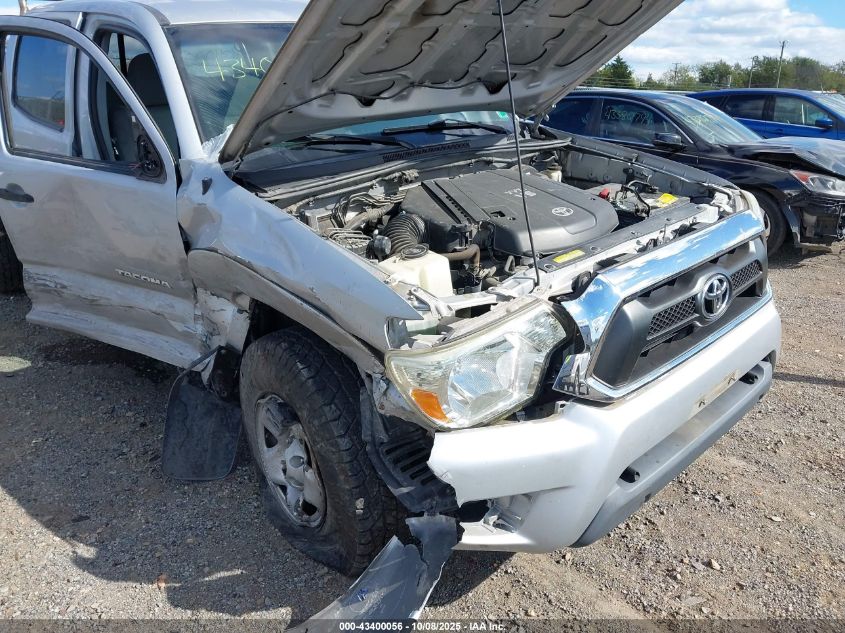 2013 Toyota Tacoma Base V6 VIN: 3TMLU4EN2DM107289 Lot: 43400056