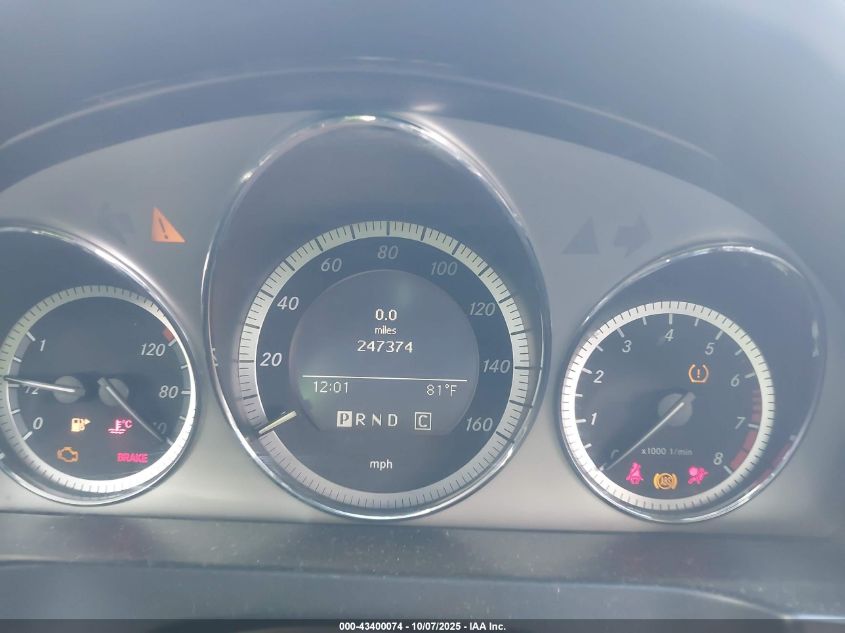 2009 Mercedes-Benz C 300 Luxury/Sport VIN: WDDGF54X59F230456 Lot: 43400074