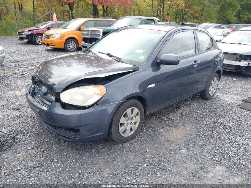 2010 Hyundai Accent Gs VIN: KMHCM3AC1AU149986 Lot: 43400076