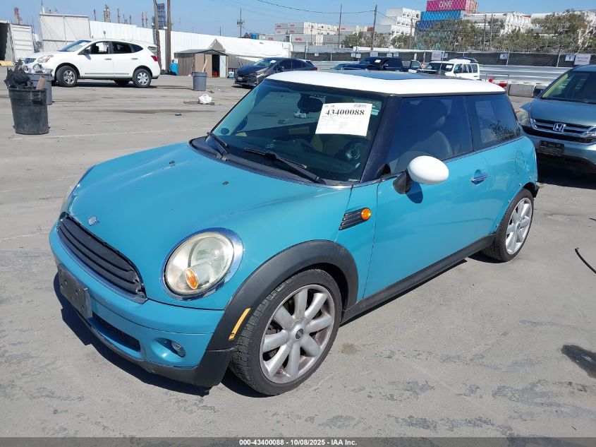 2010 Mini Cooper VIN: WMWMF3C53ATZ24647 Lot: 43400088