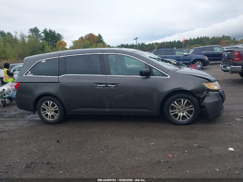 2012 Honda Odyssey Ex-L VIN: 5FNRL5H60CB113134 Lot: 43400103