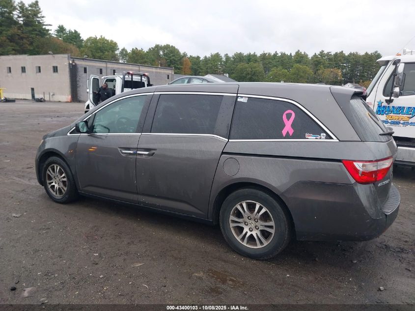 2012 Honda Odyssey Ex-L VIN: 5FNRL5H60CB113134 Lot: 43400103