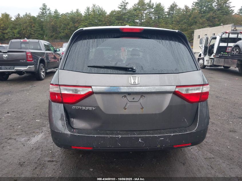 2012 Honda Odyssey Ex-L VIN: 5FNRL5H60CB113134 Lot: 43400103