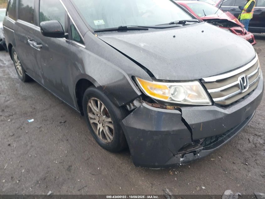 2012 Honda Odyssey Ex-L VIN: 5FNRL5H60CB113134 Lot: 43400103