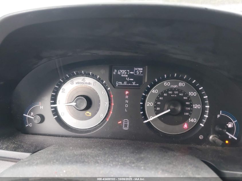 2012 Honda Odyssey Ex-L VIN: 5FNRL5H60CB113134 Lot: 43400103