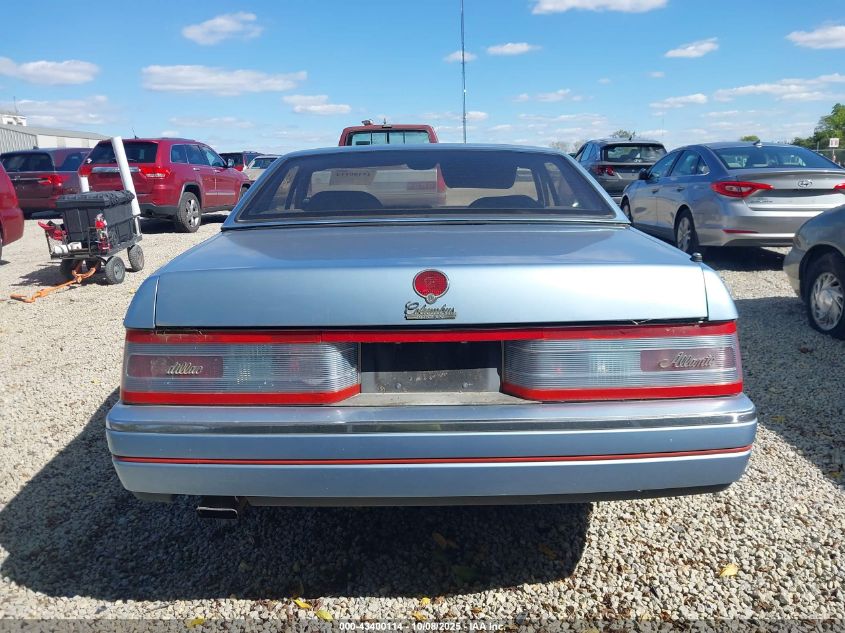 1989 Cadillac Allante VIN: 1G6VR3181KU102410 Lot: 43400114