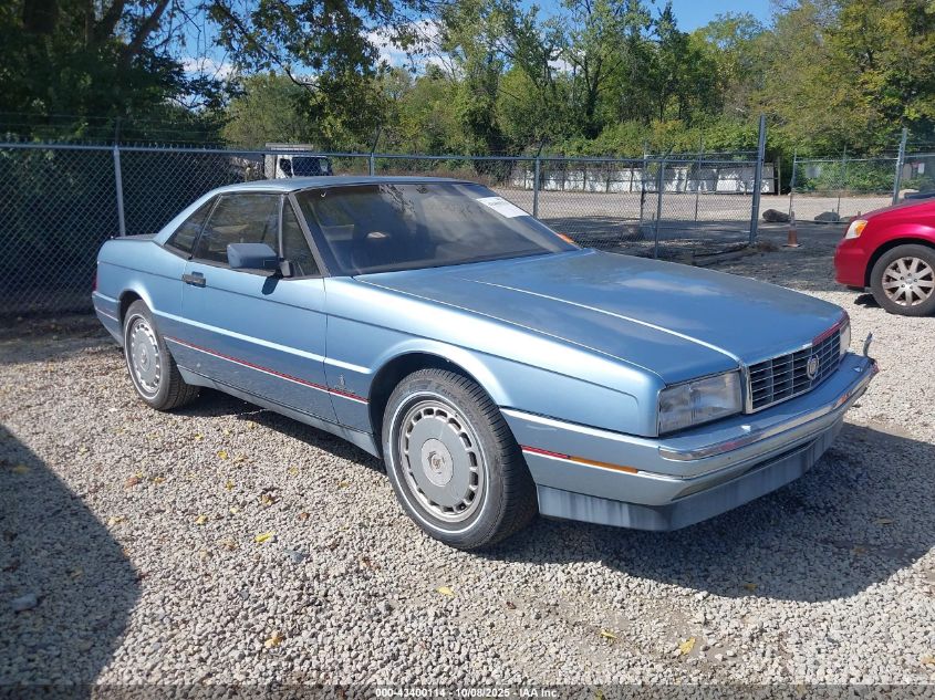 1G6VR3181KU102410 1989 Cadillac Allante auction photo 1