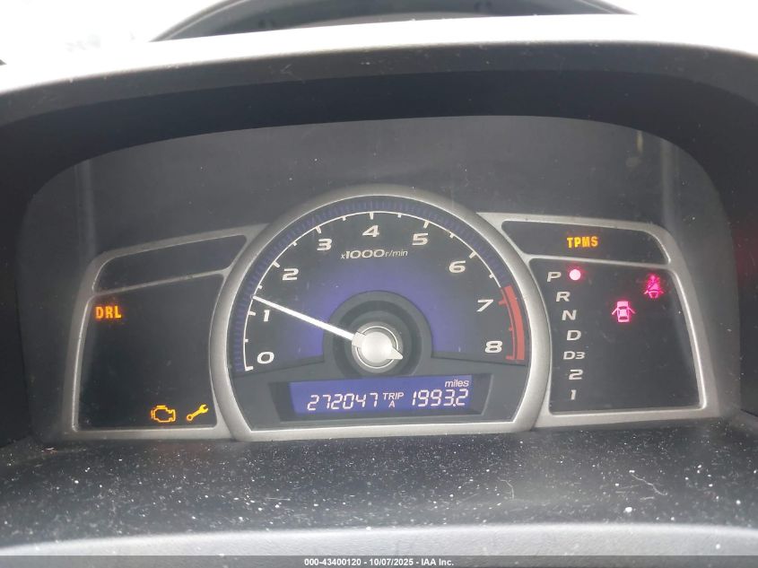 2008 Honda Civic Ex-L VIN: 2HGFA16918H305678 Lot: 43400120