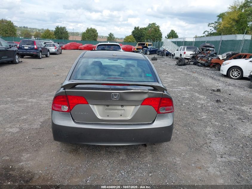 2008 Honda Civic Ex-L VIN: 2HGFA16918H305678 Lot: 43400120