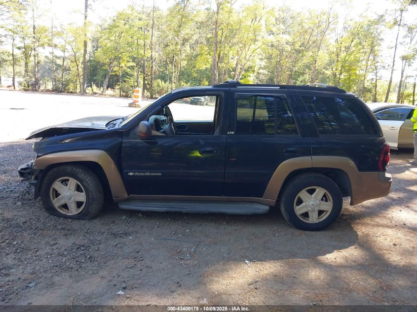 2002 Chevrolet Trailblazer Ltz VIN: 1GNDT13S622278900 Lot: 43400175