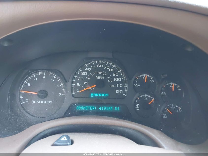 2002 Chevrolet Trailblazer Ltz VIN: 1GNDT13S622278900 Lot: 43400175