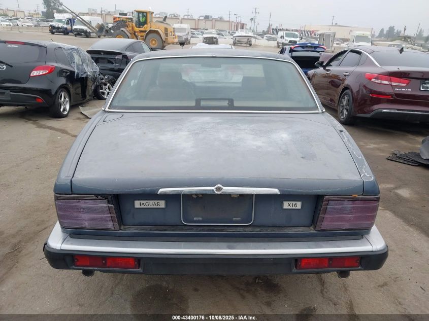 1989 Jaguar Xj6 VIN: SAJHY154XKC583113 Lot: 43400176