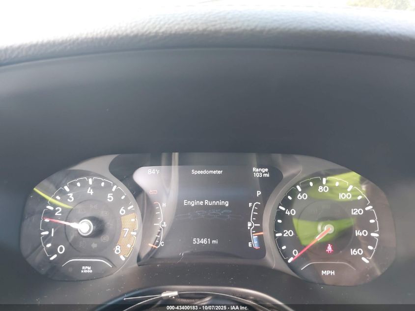 2022 Jeep Compass Latitude Fwd VIN: 3C4NJCBB9NT138018 Lot: 43400183