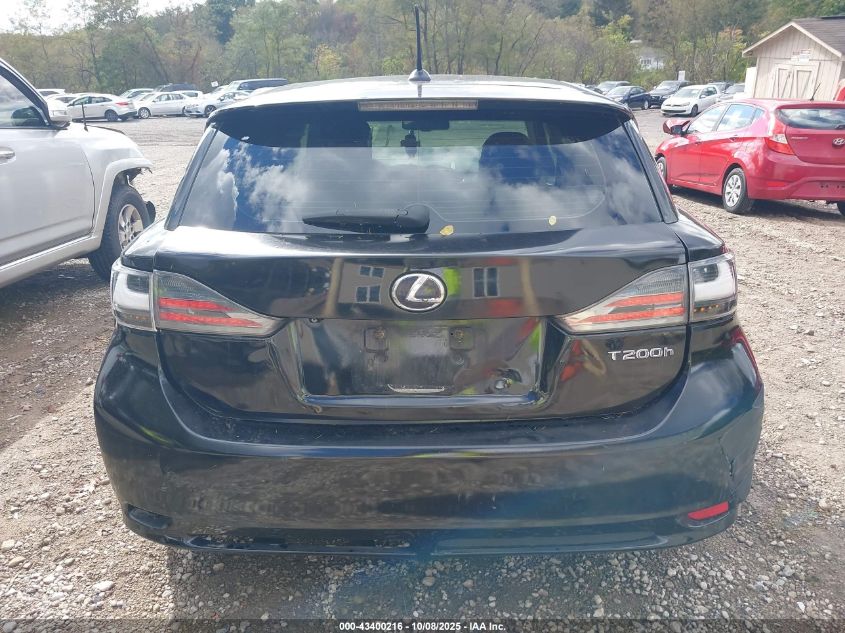 2012 Lexus Ct 200H Premium VIN: JTHKD5BHXC2091122 Lot: 43400216