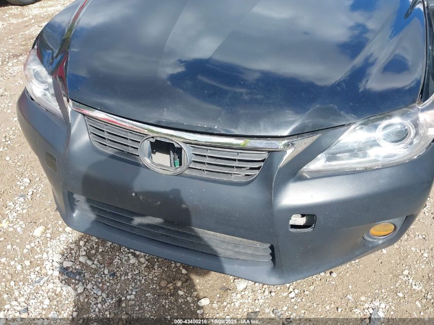 2012 Lexus Ct 200H Premium VIN: JTHKD5BHXC2091122 Lot: 43400216