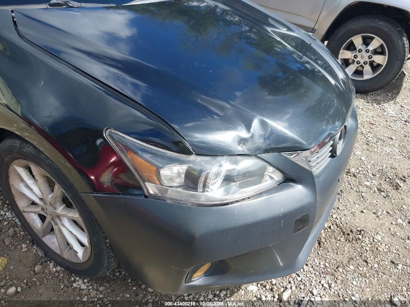 2012 Lexus Ct 200H Premium VIN: JTHKD5BHXC2091122 Lot: 43400216