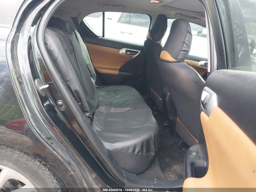 2012 Lexus Ct 200H Premium VIN: JTHKD5BHXC2091122 Lot: 43400216