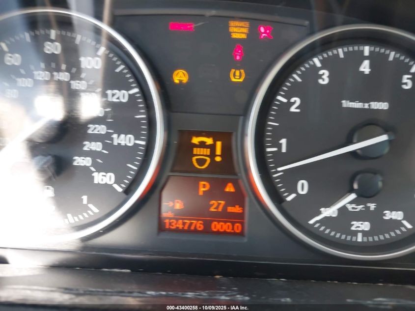 2008 BMW 328I VIN: WBAWB33528P134277 Lot: 43400258