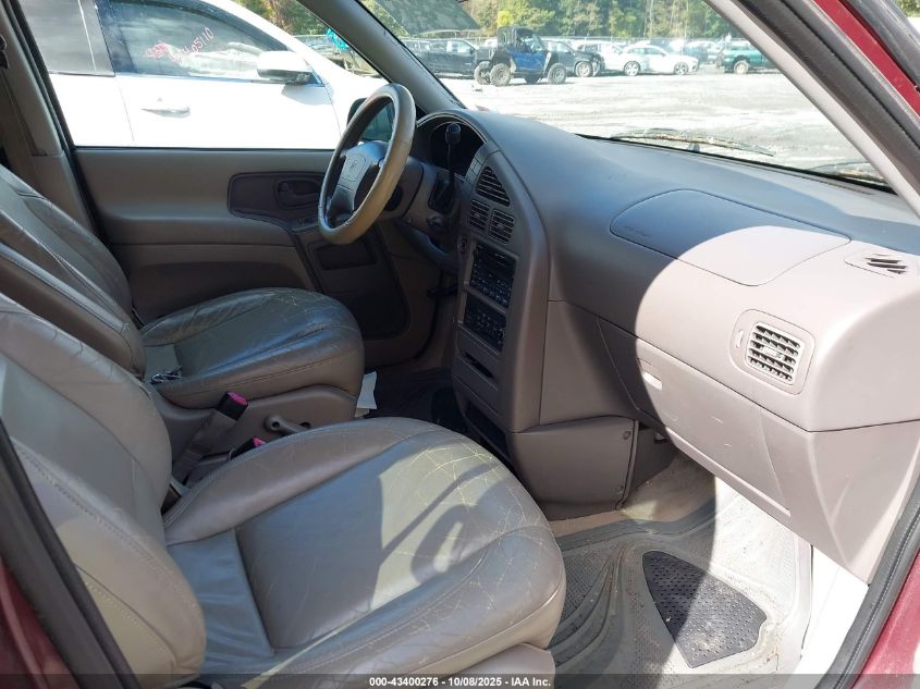 1999 Mercury Villager Estate/Sport VIN: 4M2XV11TXXDJ28239 Lot: 43400276